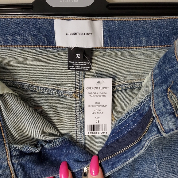 Current Elliot Caballo Highwaist Stilletto Jean - Picture 3 of 5